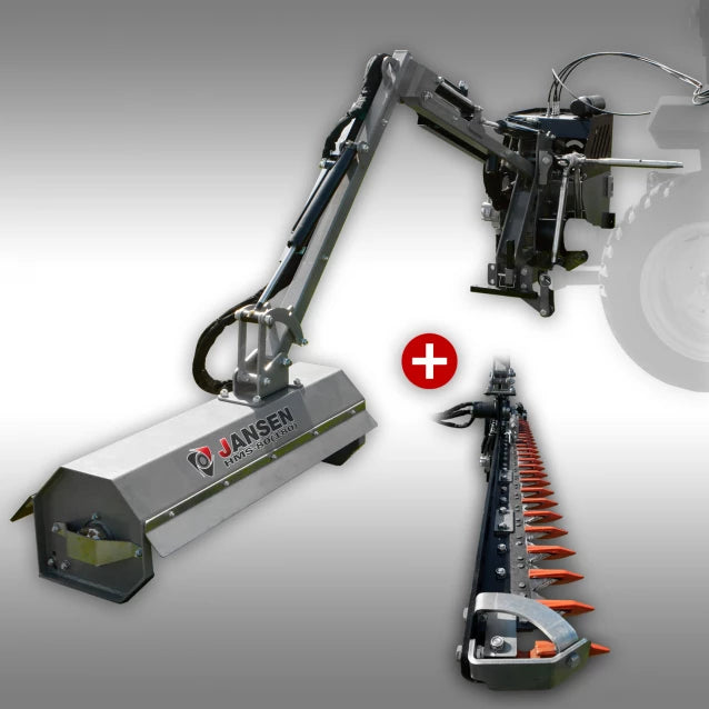 Jansen Hydraulic mower bar<br> HMS-80/180