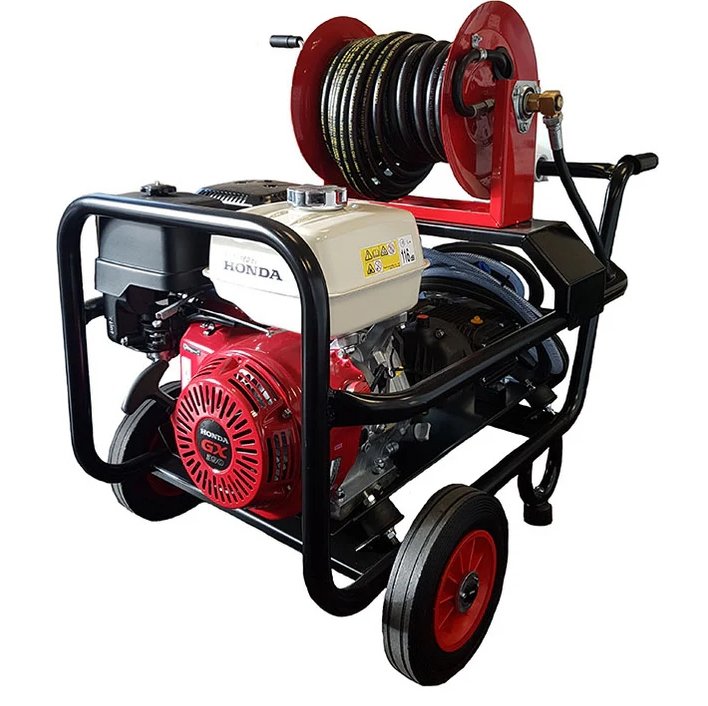 HONDA WASHER 3000PSI 13HP COMET c/w 30M REEL