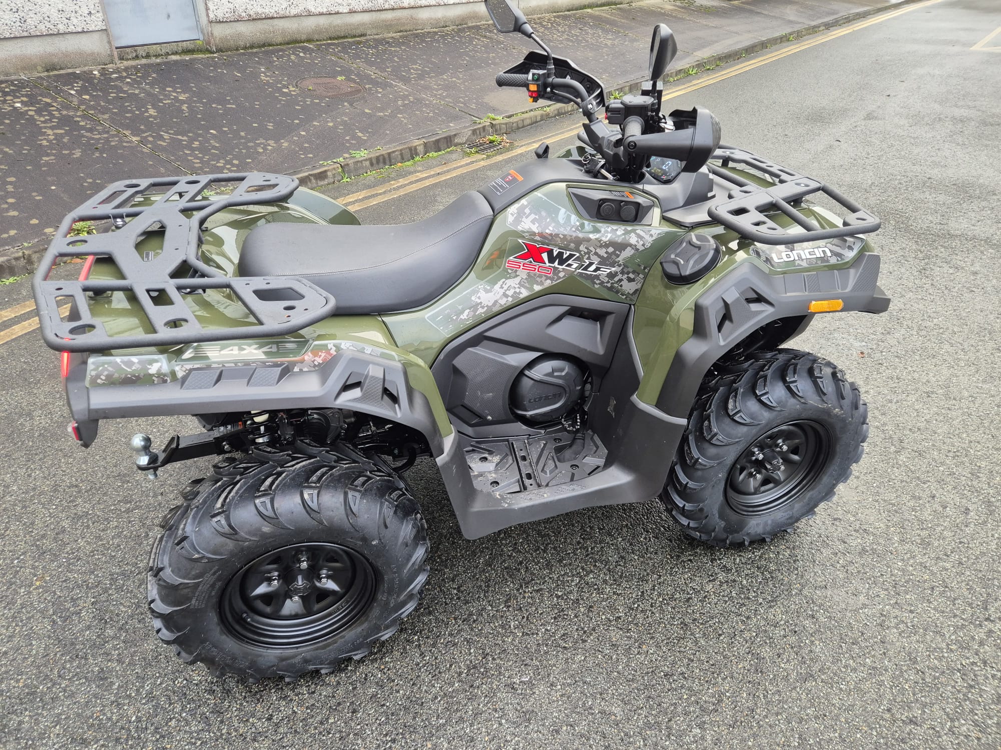 LONCIN X-WOLF 550 AGRI GREEN – Quadfactors kells