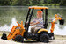 JCB Digger 12V Electric Ride On Tractor with Loader Backhoe