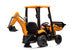 JCB Digger 12V Electric Ride On Tractor with Loader Backhoe