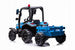 AgriPower 24V Electric Ride On Tractor with Trailer Blue