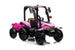 AgriPower 24V Electric Ride On Tractor with Trailer Pink