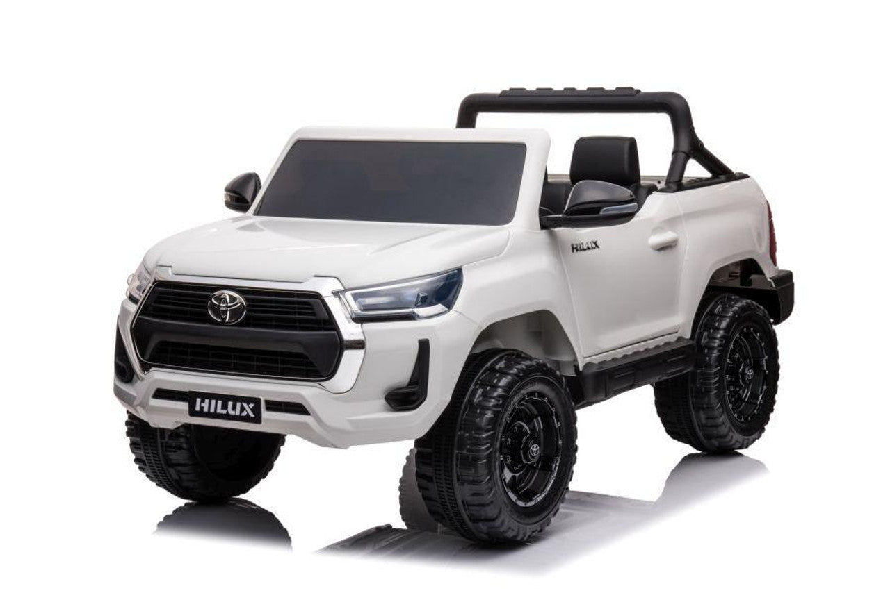 Toyota Hilux 12V Electric Ride On Jeep White