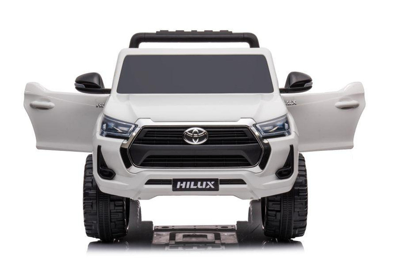 Toyota Hilux 12V Electric Ride On Jeep White