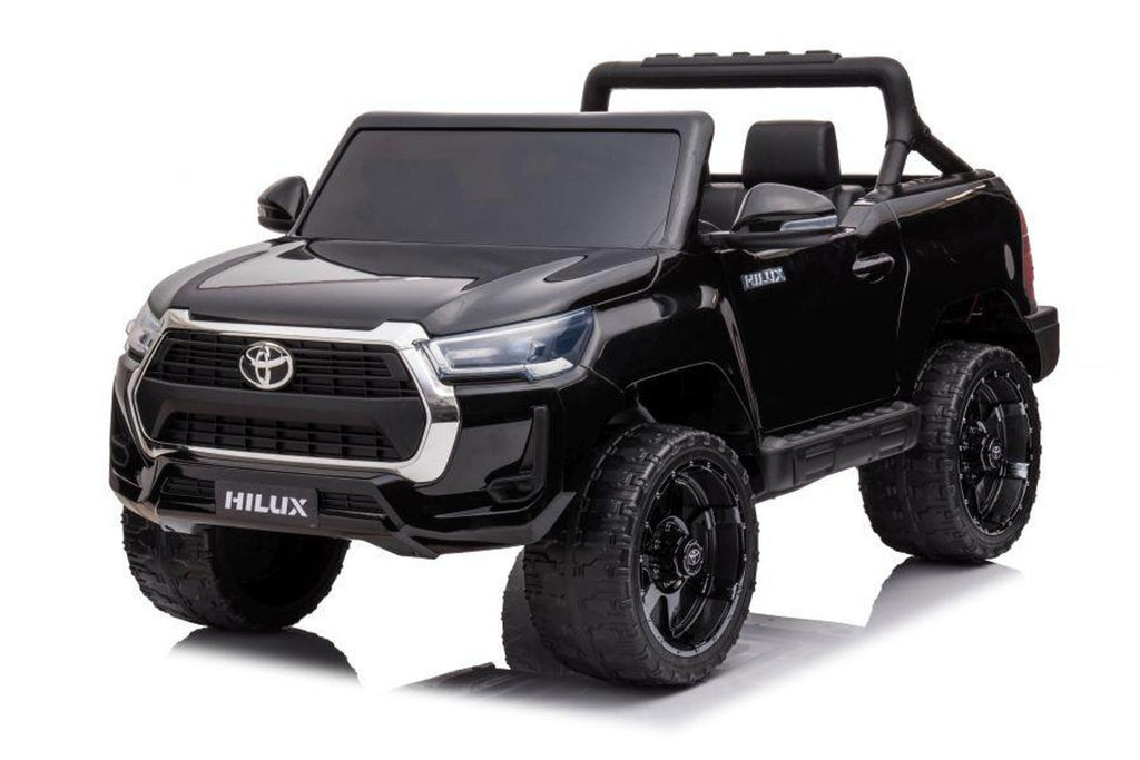 Toyota Hilux 12V Electric Ride On Jeep White Black