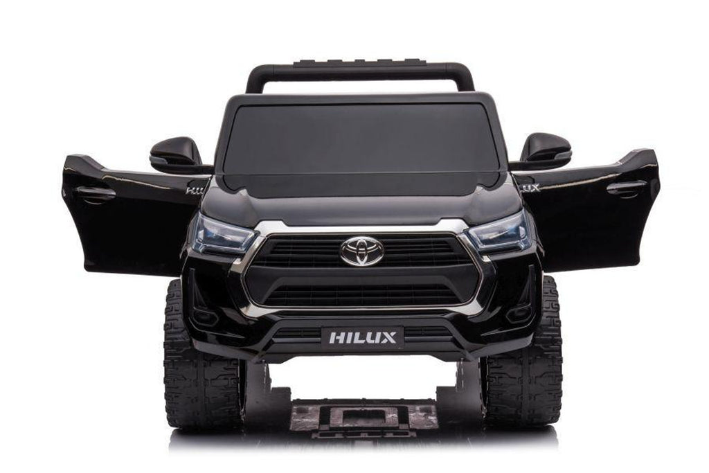 Toyota Hilux 12V Electric Ride On Jeep White Black