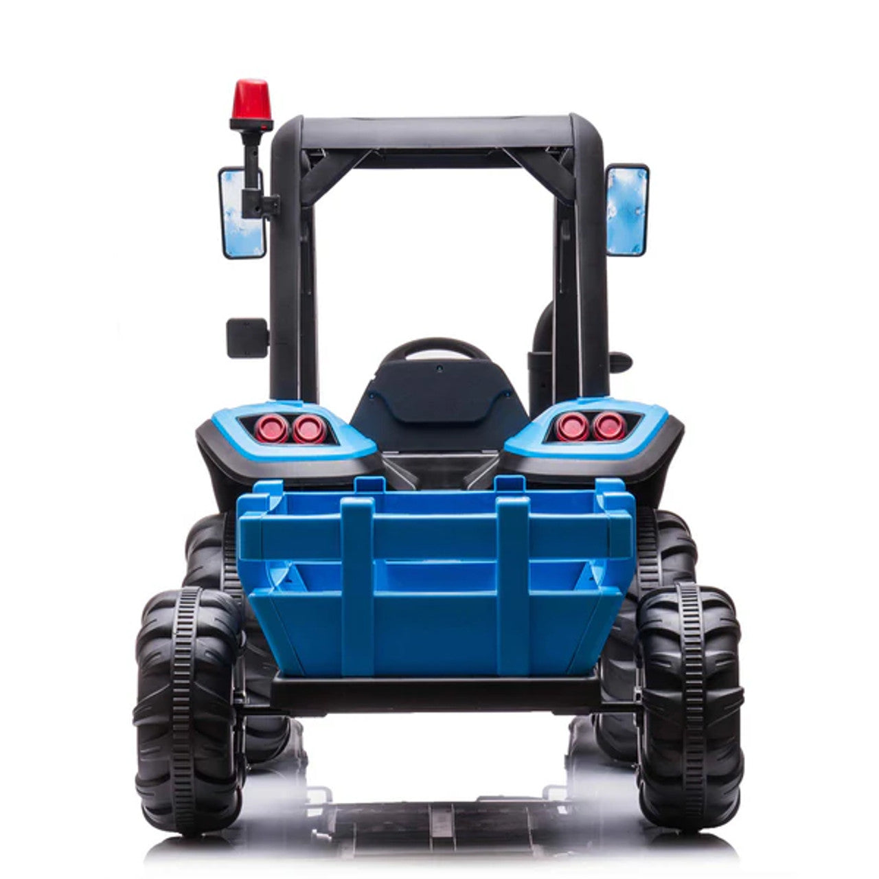 AgriPower 24V Electric Ride On Tractor with Trailer Blue
