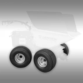 The Jansen MSK-800X 4WD Electric mini dumper tyres