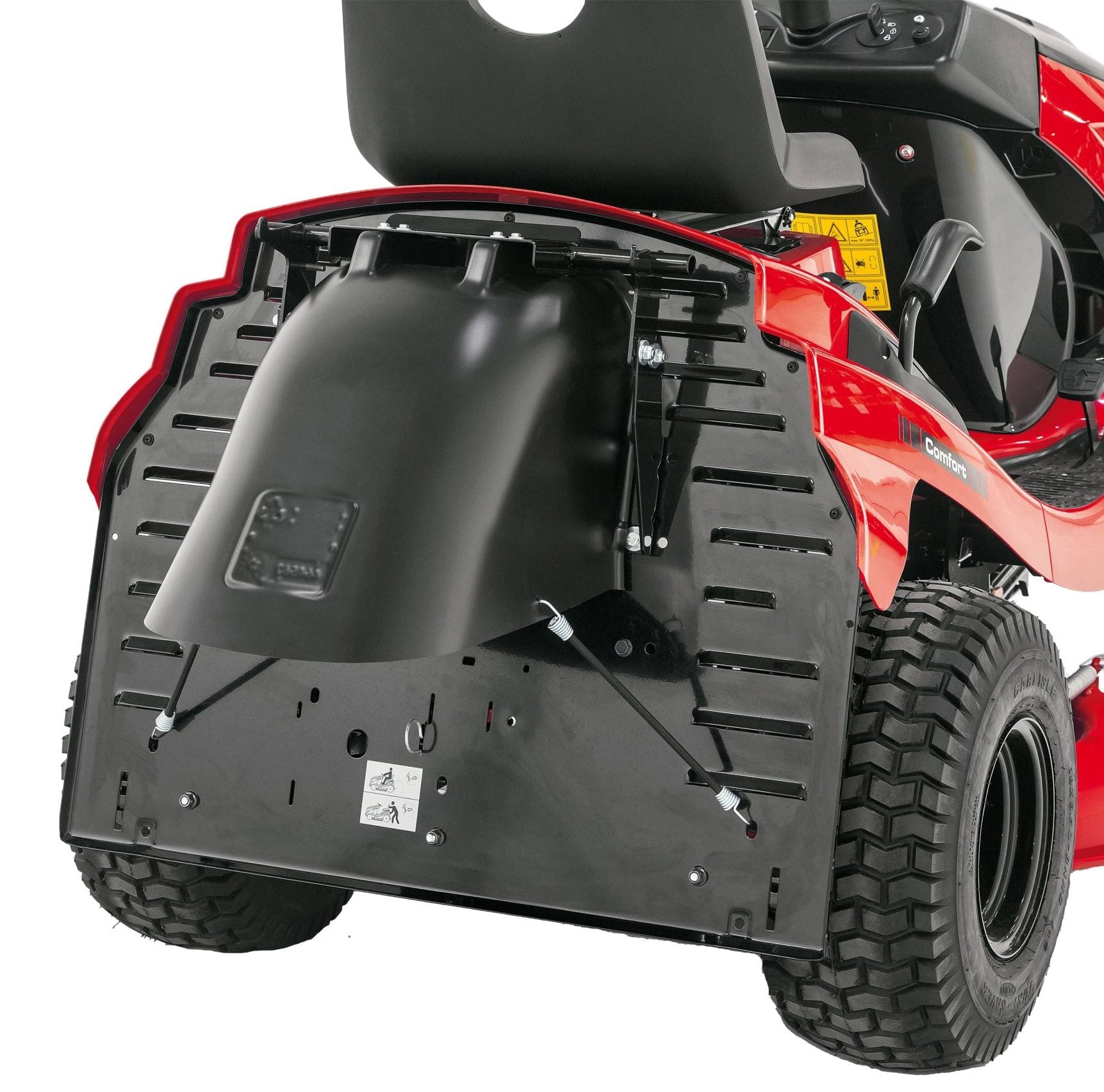 THE SOLO by ALKO RIDE ON LAWN MOWER - COMFORT GRASS DEFLECTOR