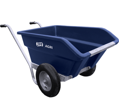 Tipping Wheelbarrow ( 250L ) - DARK BLUE