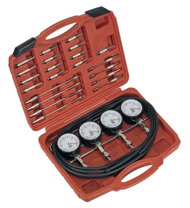 Carburettor Synchronizer (Vacuum, Mini-Type)