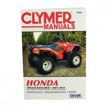 Clymer Workshop Manual - Honda TRX 420 Rancher 2007 - 2013