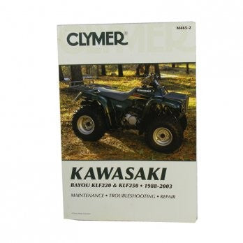 Clymer Workshop Manual - Kawasaki KLF 220 / 250 1988 - 2011