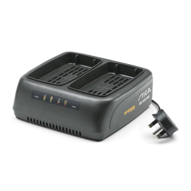 The STIGA 48V BATTERY CHARGER - DUAL C415DU