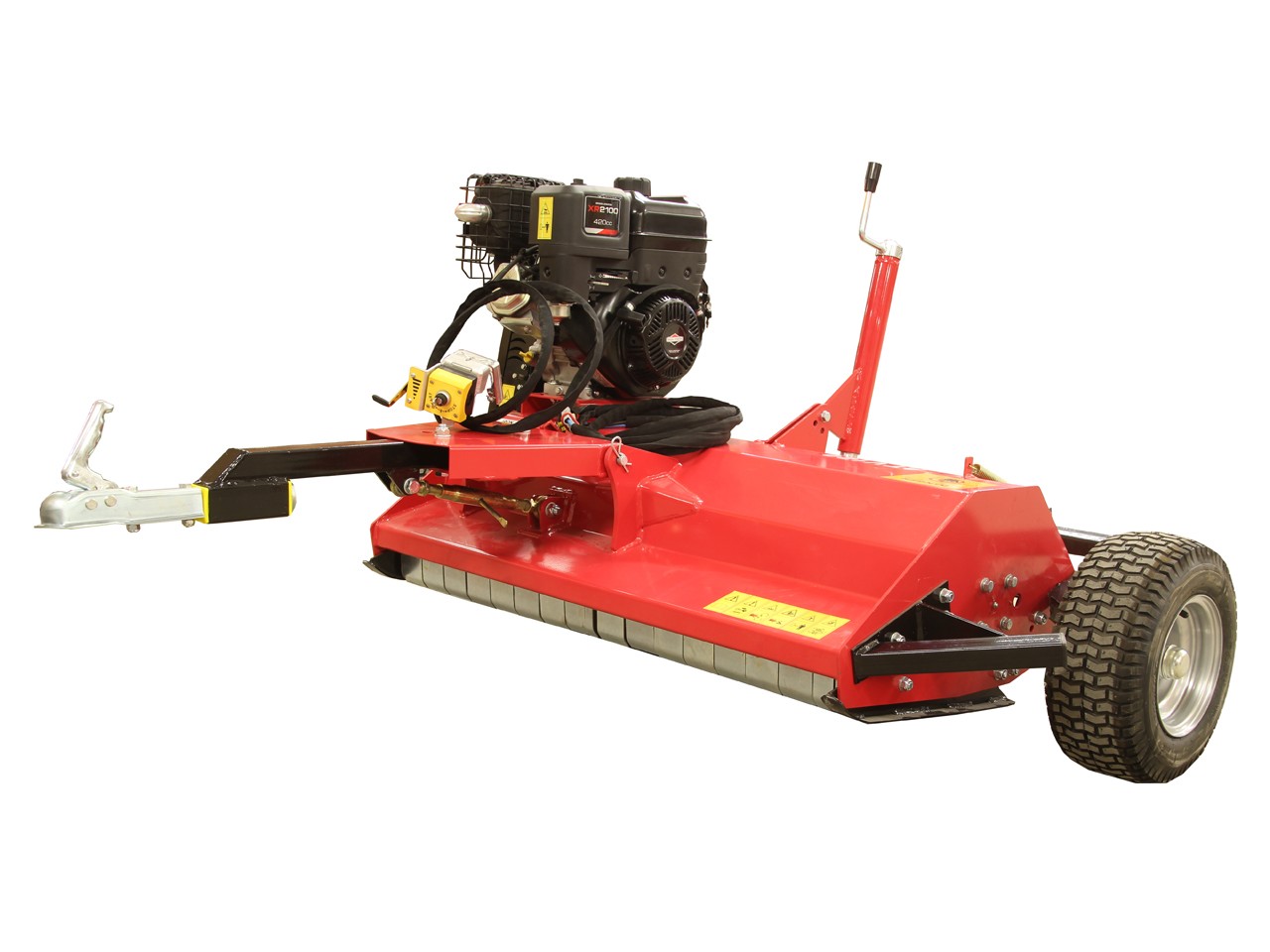 Flail mower 14hp: with electric start: ( Briggs & Stratton )