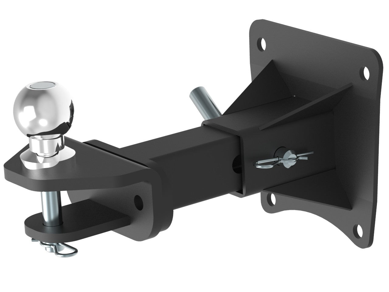 Hitch-ball mounting kit: Polaris RZR 1000