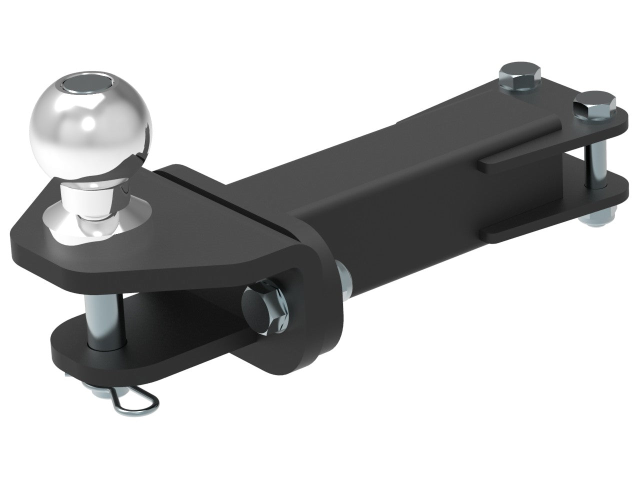 Hitch-ball mounting kit: