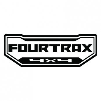 Honda | TRX 420 | Fourtrax | 4x4 Sticker | Front Centre