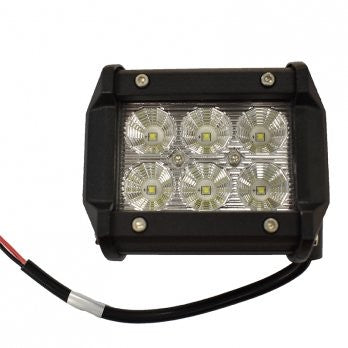 HYPER | LED | Single Flood Light | 18W | 12v | 95mm x 65mm x 65mm