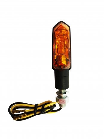 Indicator | Amber Lens/Black Stem