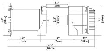 KFI | Winch | Stealth | 2500lb
