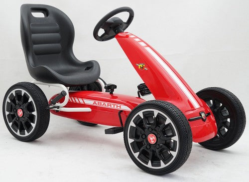 Licensed Abarth Pedal Go Kart Red