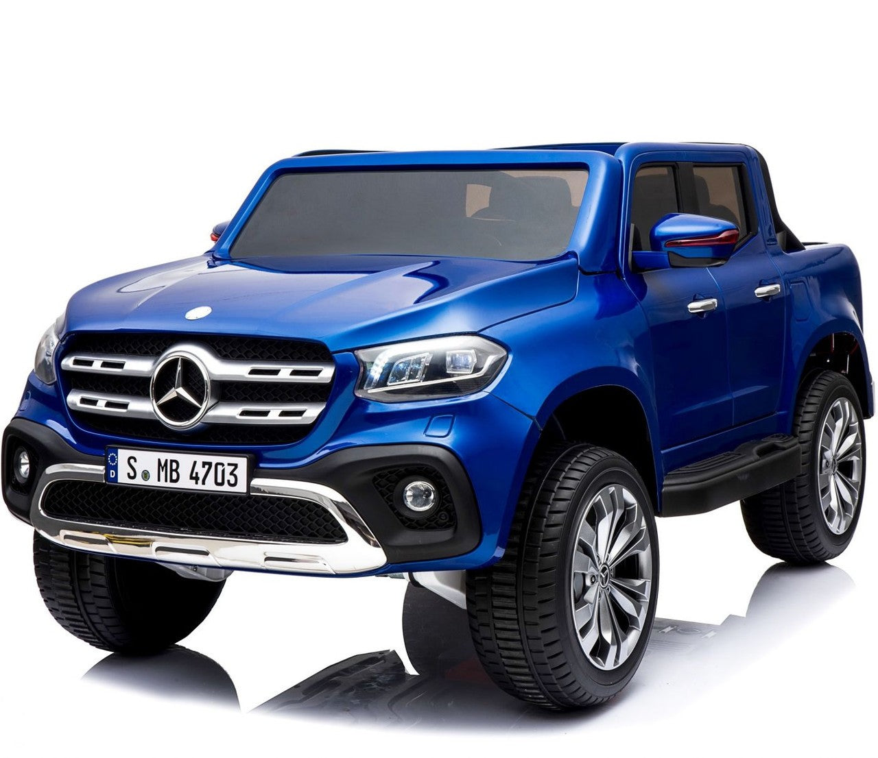 Licensed Mercedes Benz X Class 24V Electric Ride On Jeep Blue