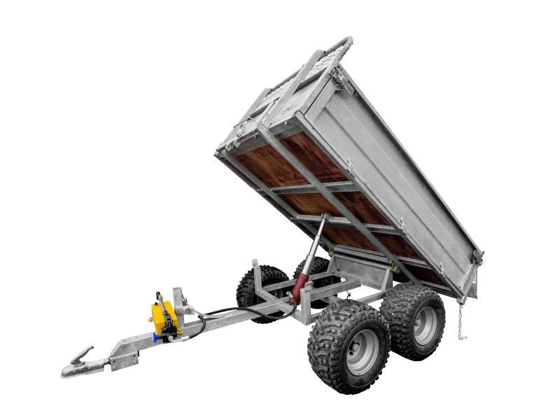 Manual-hydraulic lift kit for ECO 1500 trailer cargo box