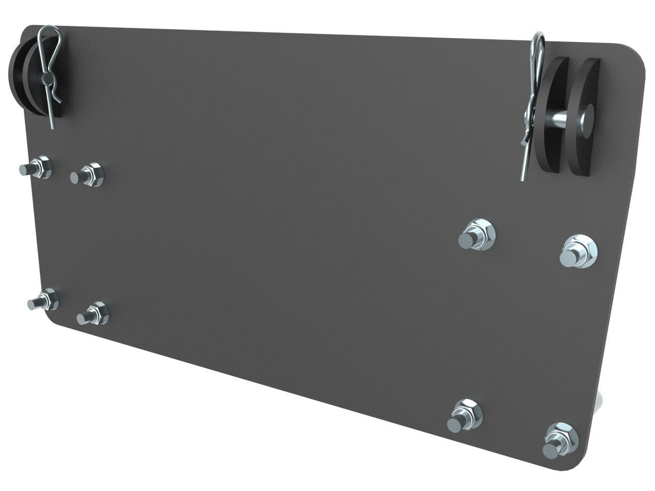 Mid-mount adapter: HiSun 700 UTV