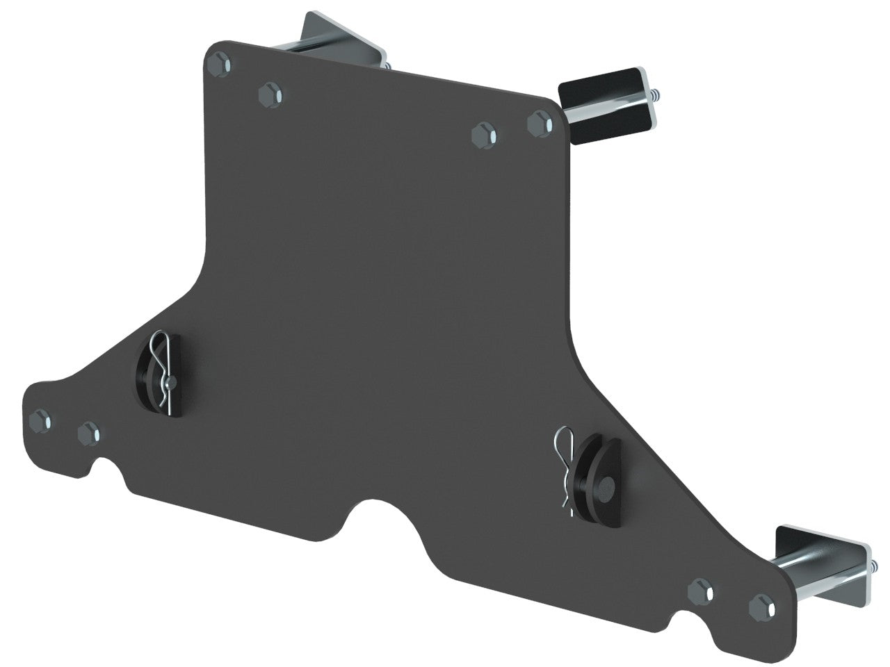 Mid-mount adapter: Polaris Ranger 570