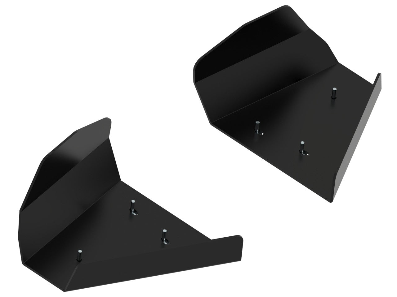 Pl. front a-arm guards (pair) Kawasaki KVF 650 / 750