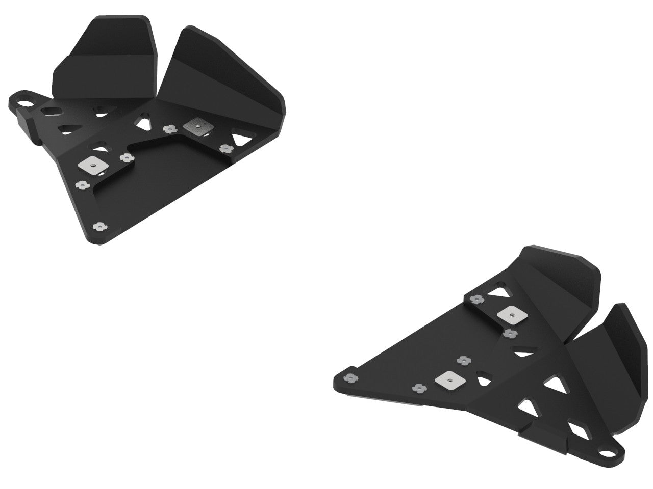 Pl. HDPE front A-arm guards (pair): CanAm G2: Renegade / Outlander: (2019+)