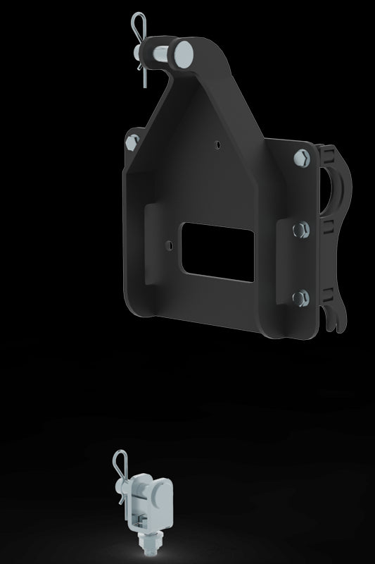 Plow lift adapter: Polaris Ranger 400 / 570 / 800 / 900