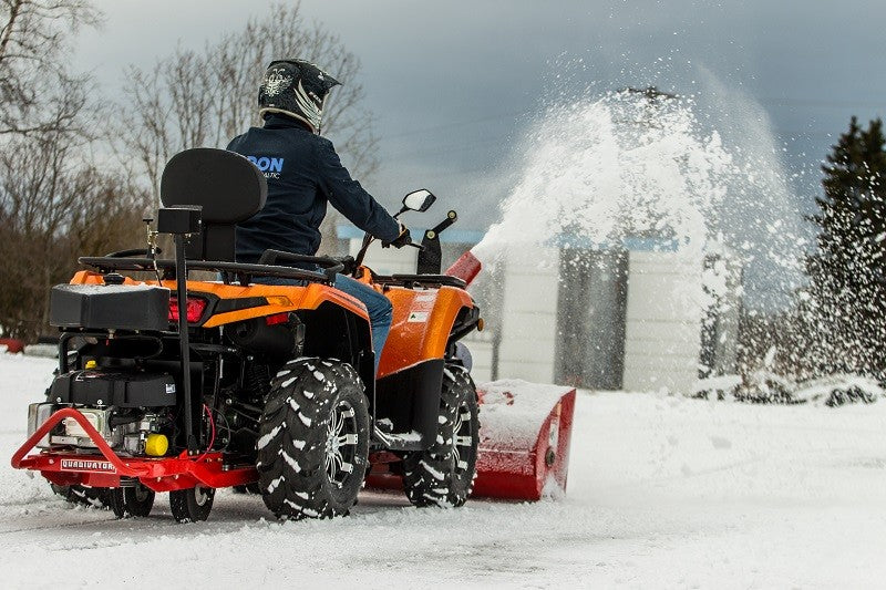 Quadivator snow blower (1-seat): (Briggs&Stratton 19hp)