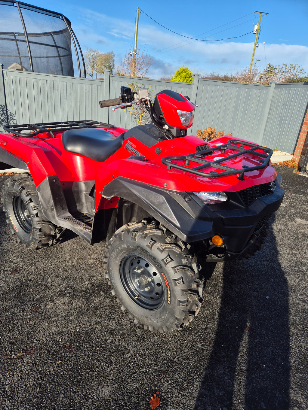SUZUKI KINGQUAD 500 2022.  AS NEW