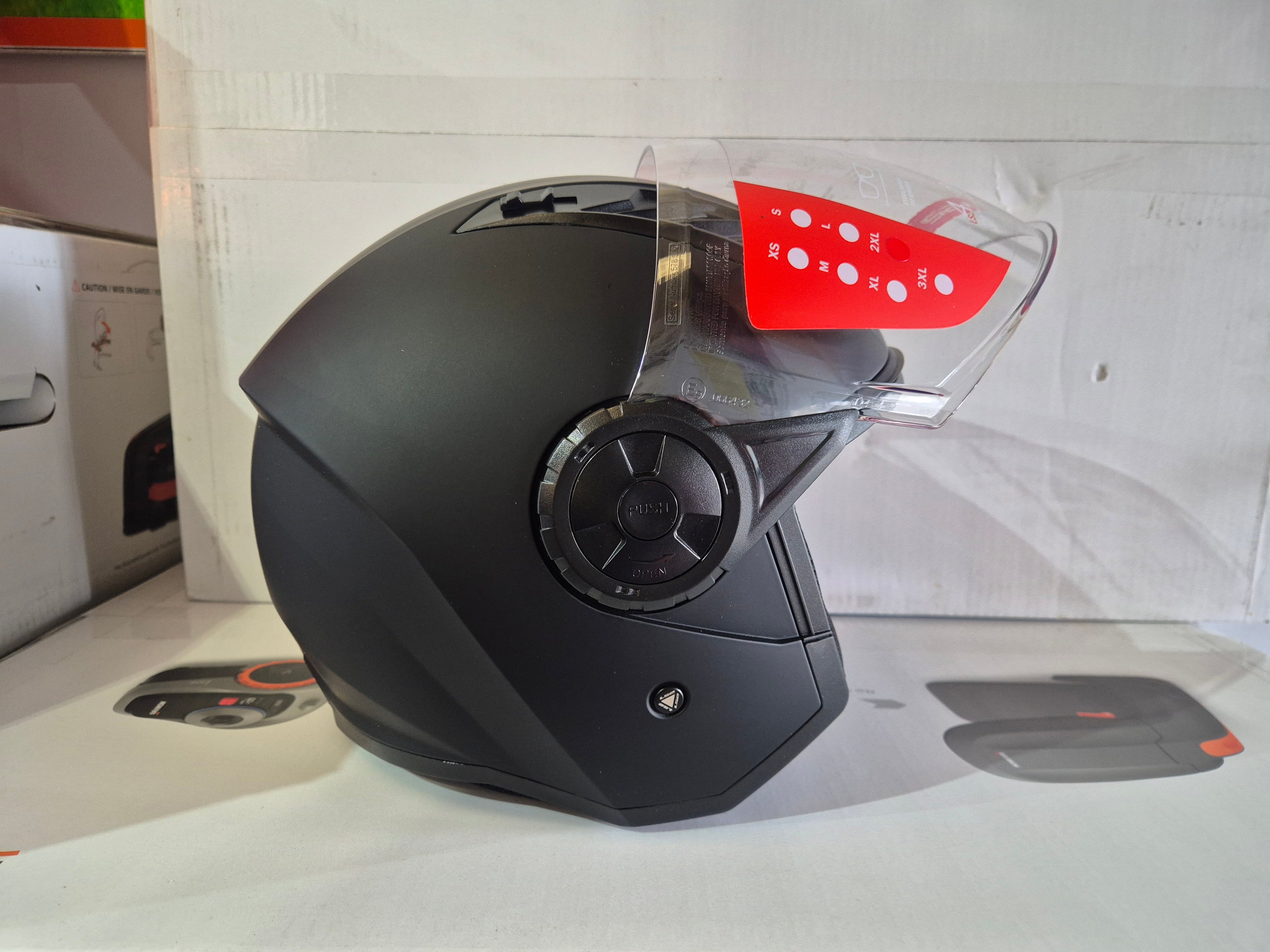 Quad helmet open face ece2206