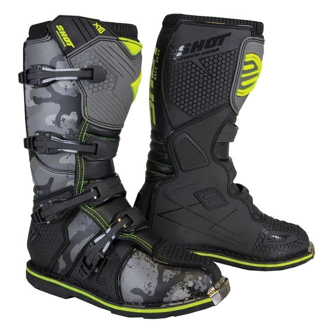 Shot X10 2.0 MX Boots Camo