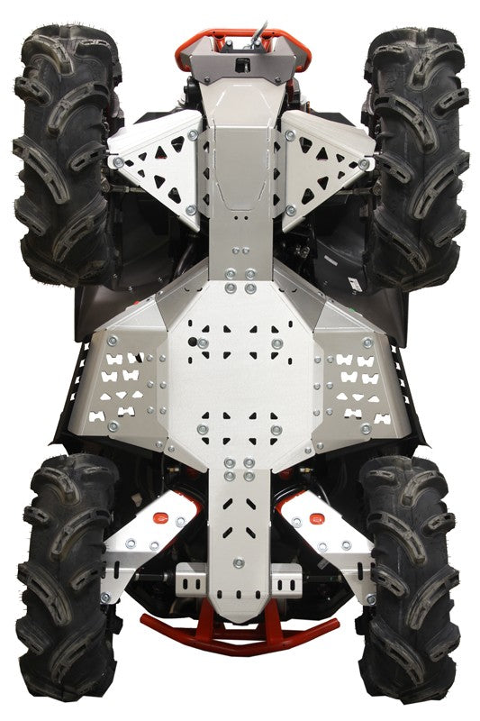 Skid plate full set (aluminium): CanAm Renegade X MR: (2017-2018)