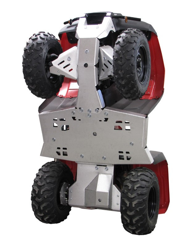 Skid plate full set (aluminium): Honda TRX 420 FA / FE / FM: (2014+)