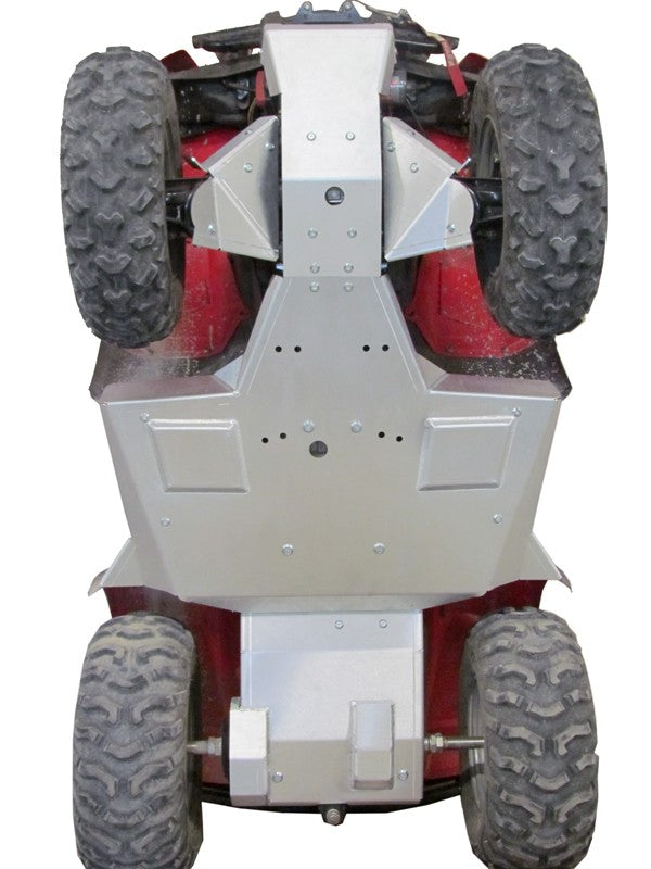 Skid plate full set (aluminium): Honda TRX 420 FE/FM (-2013)