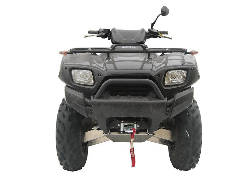 Skid plate full set (aluminium): Kawasaki KVF 650 Rigid