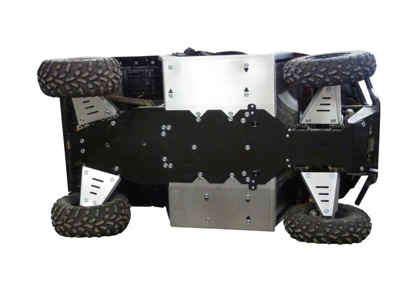 Skid plate full set (aluminium/plastic): Polaris Ranger 570: (2015+)