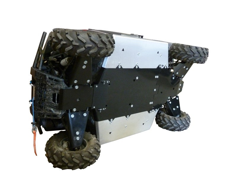 Skid plate full set (aluminium/plastic): Polaris Ranger: 900 XP / 1000 Diesel