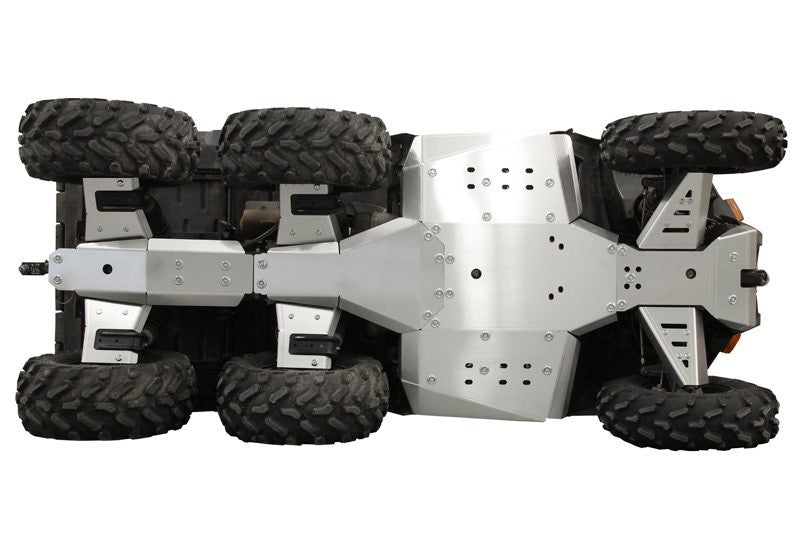 Skid plate full set (aluminium): Polaris Big Boss 570