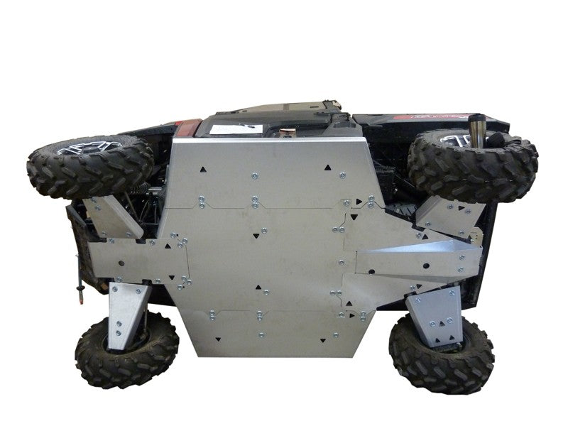 Skid plate full set (aluminium): Polaris Ranger: 900 XP / 1000 Diesel