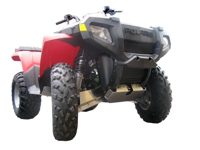 Skid plate full set (aluminium): Polaris Sportsman 400 / 450 / 500 (-2010)