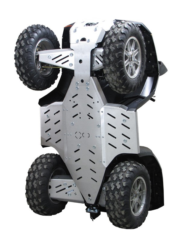 Skid plate full set (aluminium): Polaris Sportsman: XP 550 / XP 850 (-2014)