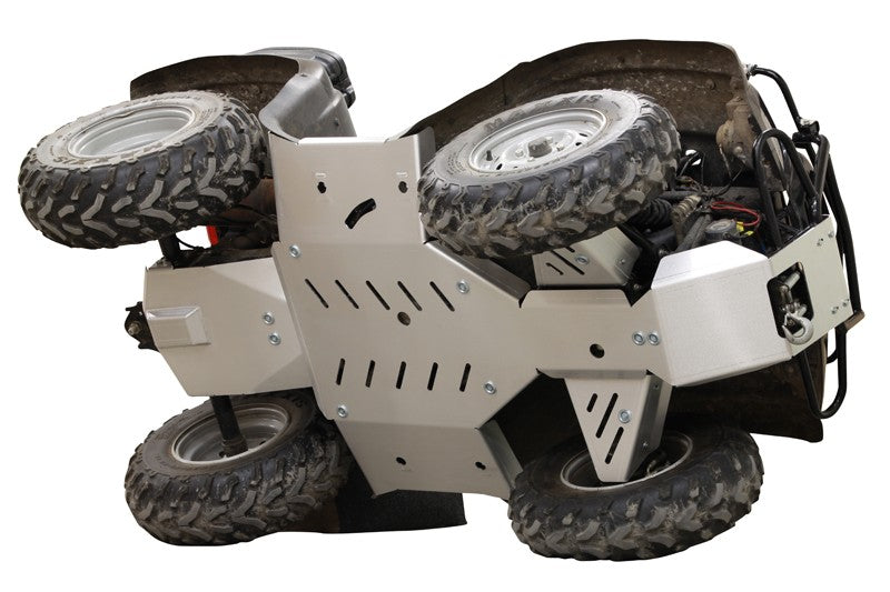 Skid plate full set (aluminium): Suzuki 400 Eiger