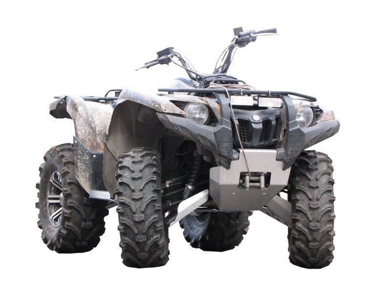 Skid plate full set (aluminium): Yamaha Grizzly 550 / 700 (-2013)
